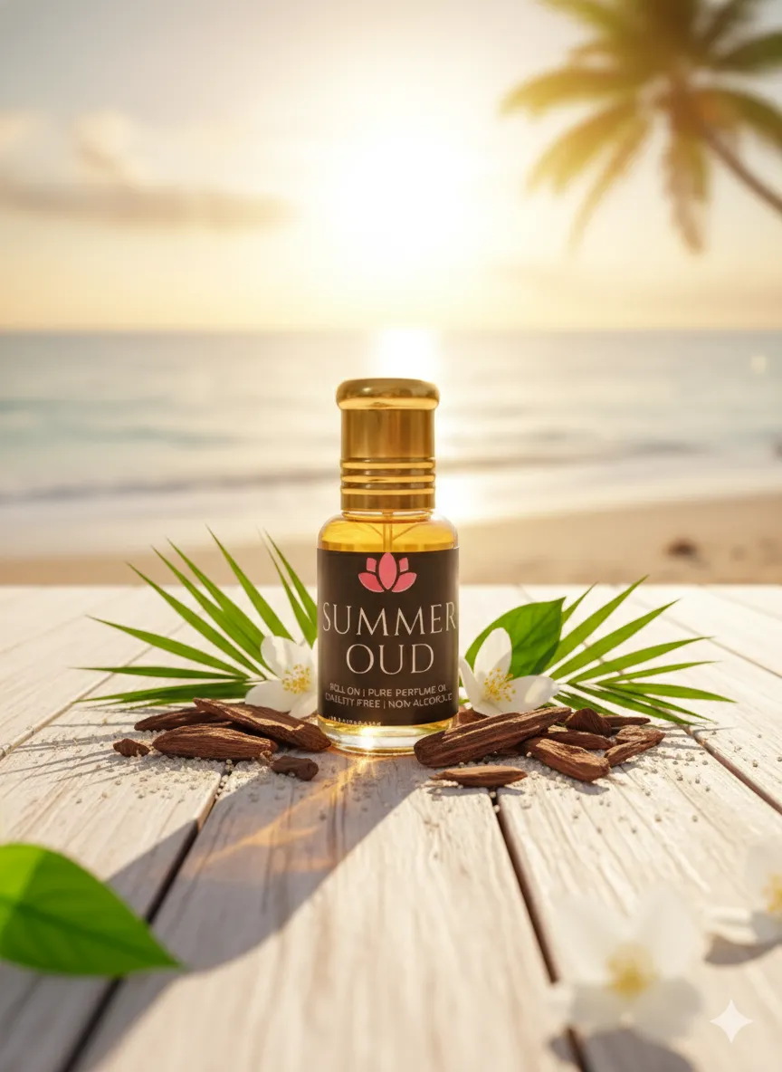 Premium Summer Oud – Fresh Woody Attar Attar Perfume