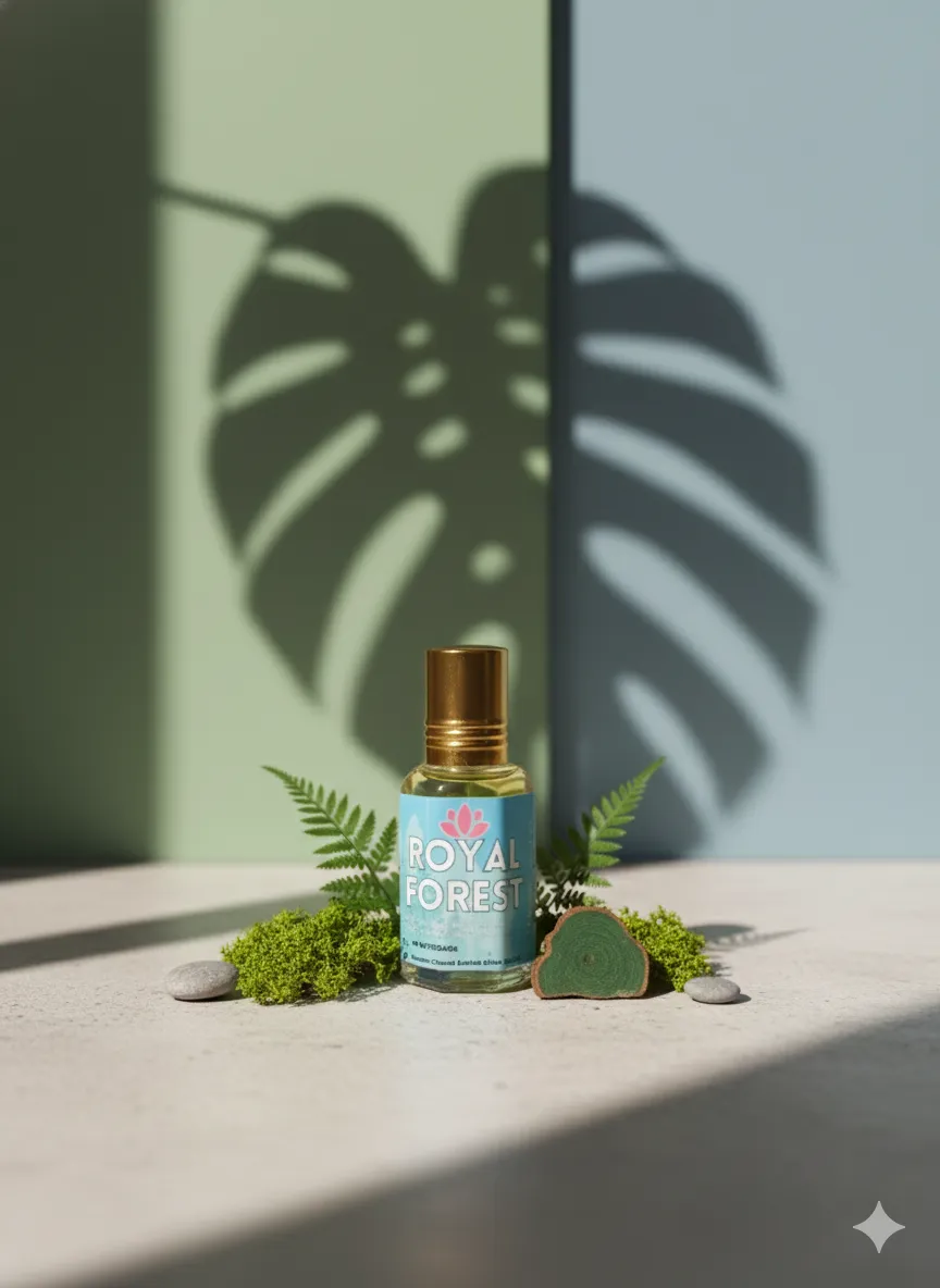 Premium ROYAL FOREST – FRESH GREEN ATTAR Attar Perfume